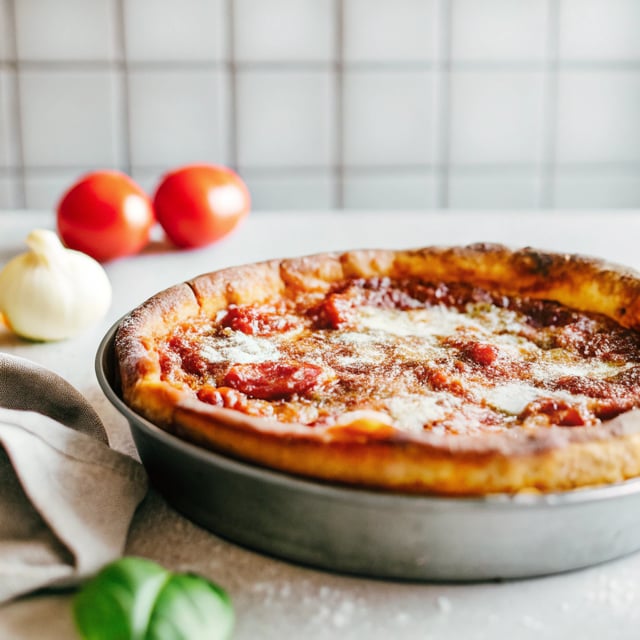 Chicago Deep Dish Pizza