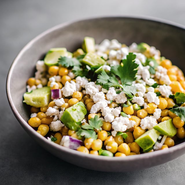 Chipotle Chickpea Corn Salad