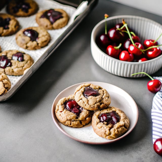 Chocolate Cherry Cookies