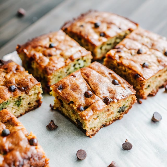 Chocolate Chip Zucchini Bars