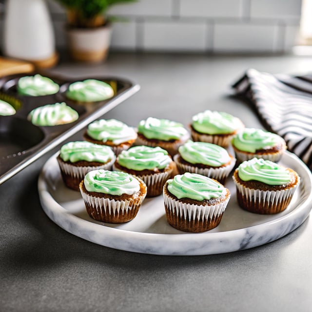 Chocolate Mint Icebox Cupcakes