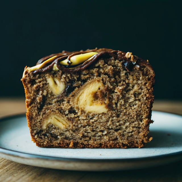 Chocolate Peanut Butter Banana Bread