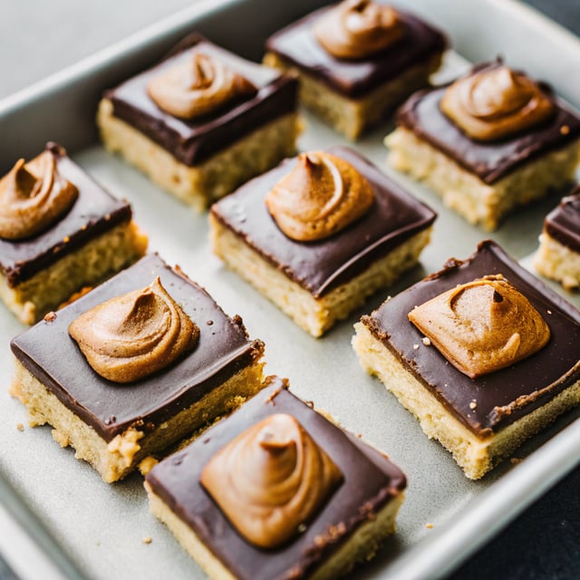 Chocolate Peanut Butter Cookie Bars