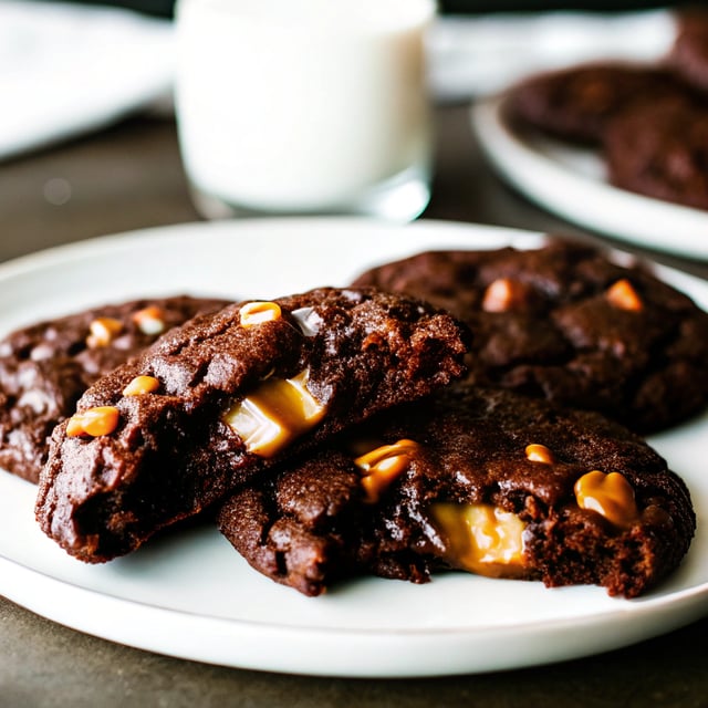 Chocolate Toffee Cookies