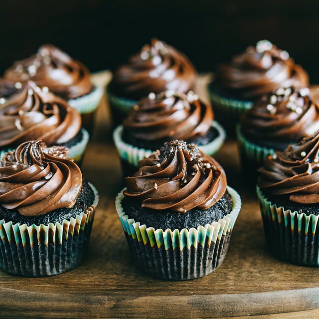 Chocolate Zucchini Cupcakes