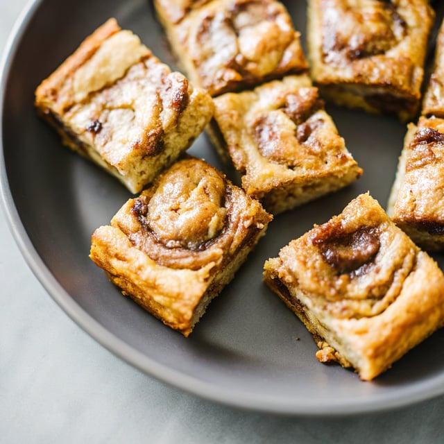 Cinnamon Blondies