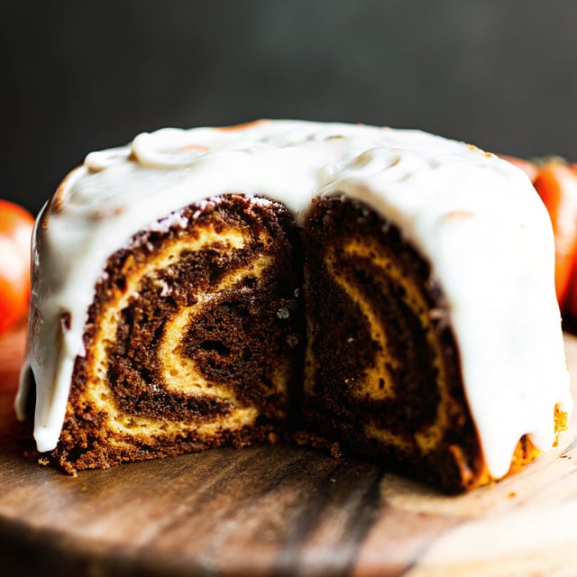Cinnamon Swirl Pumpkin Cake