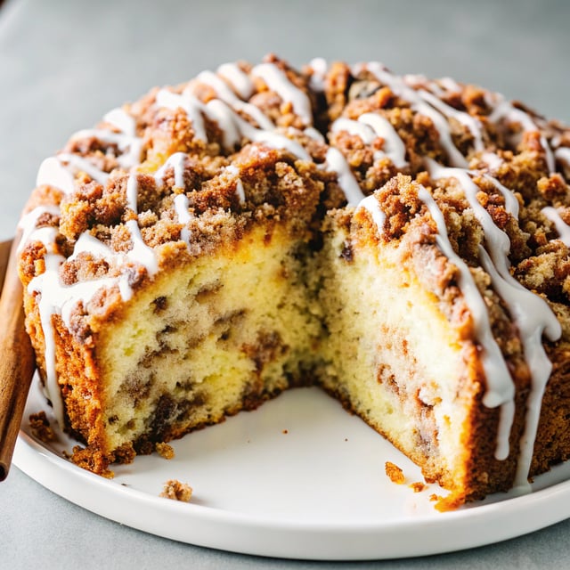 Classic Sour Cream Coffee Cake