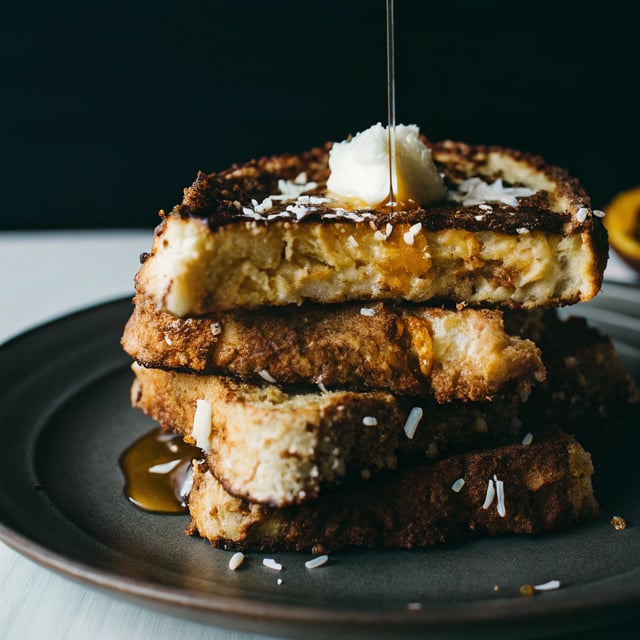 Coconut Crusted French Toast
