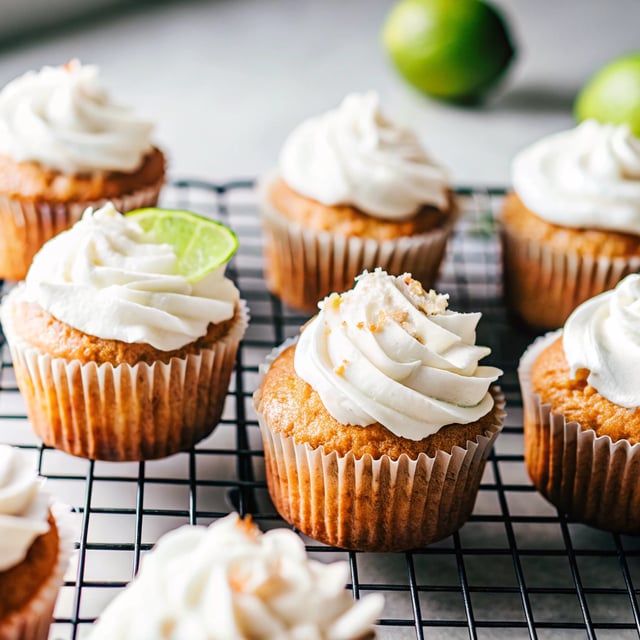 Coconut Lime Cupcakes