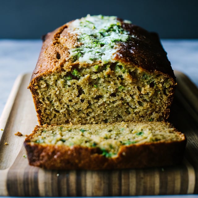 Coconut Lime Zucchini Loaf
