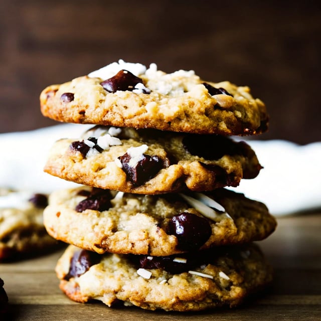 Coconut Oatmeal Chocolate Chip Cookies