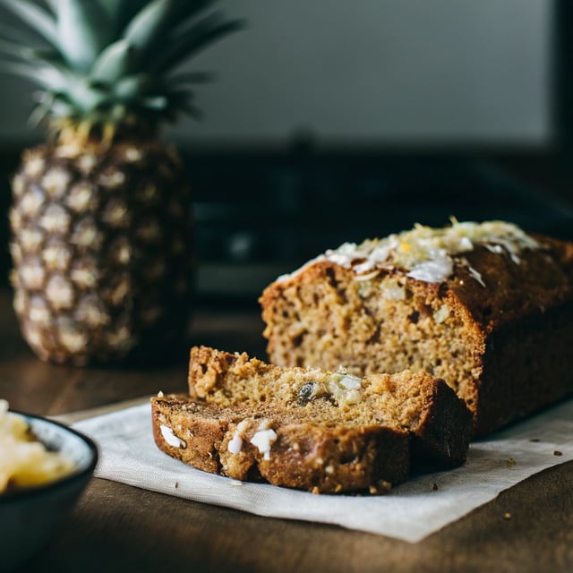Coconut Pineapple Bread