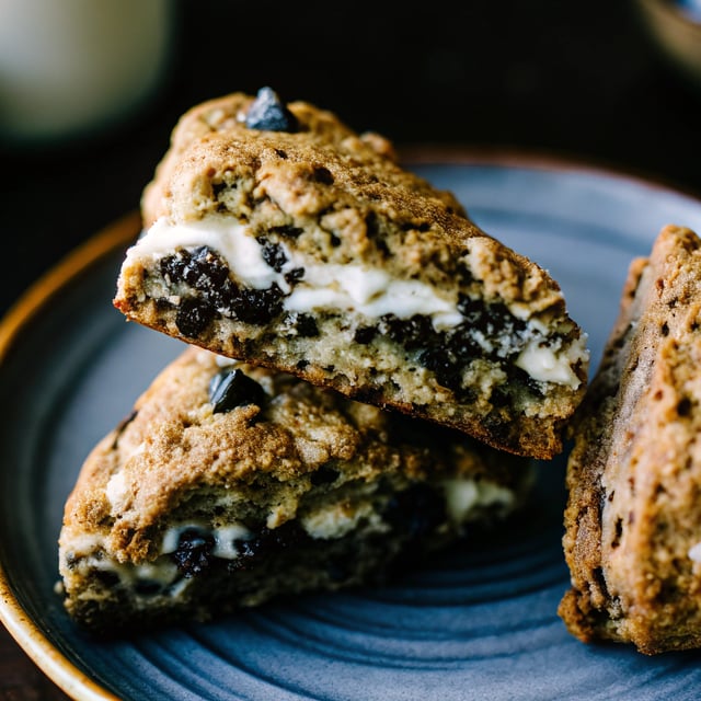 Cookies 'n Cream Scones