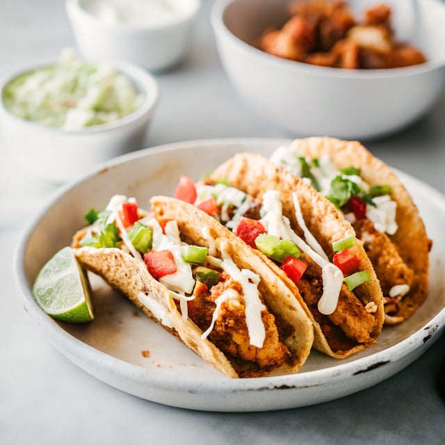 Crispy Chicken Tacos