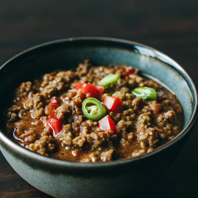 Dad’s Spicy Chili