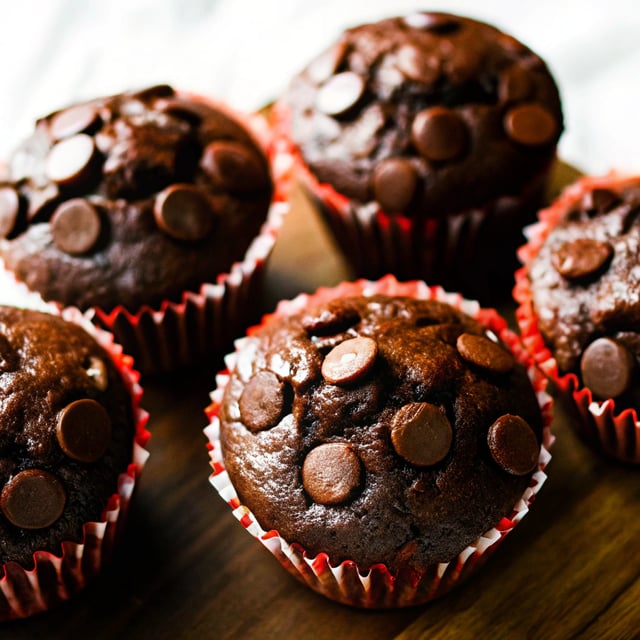 Double Chocolate Muffins