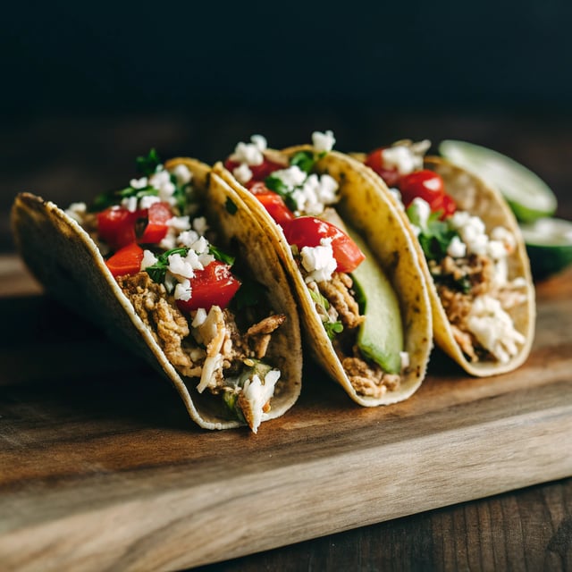 Easy Chicken Tacos {Instant Pot}