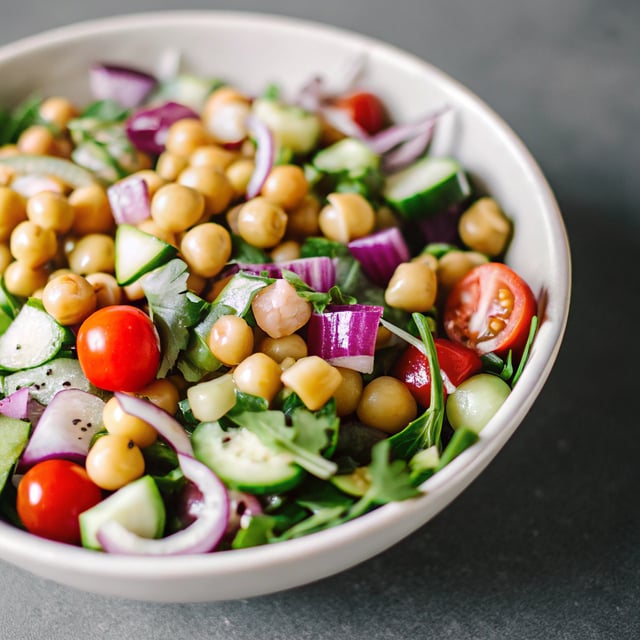 Easy Chickpea Salad