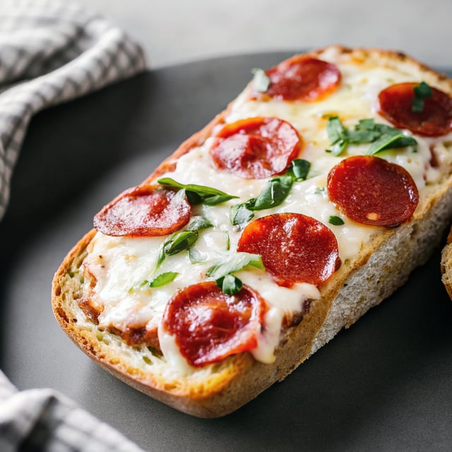 Easy French Bread Pizza