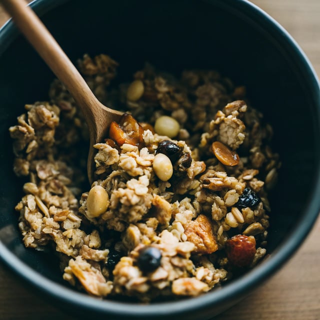 Easy Peanut Butter Granola Recipe
