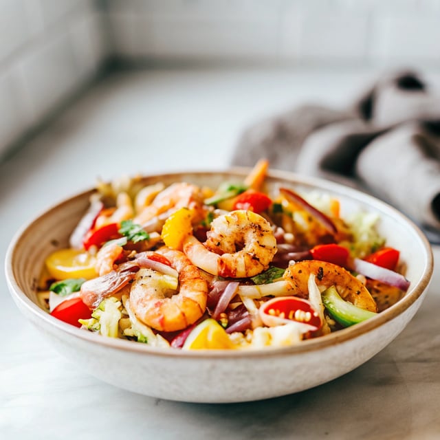 Easy Shrimp Pasta Salad
