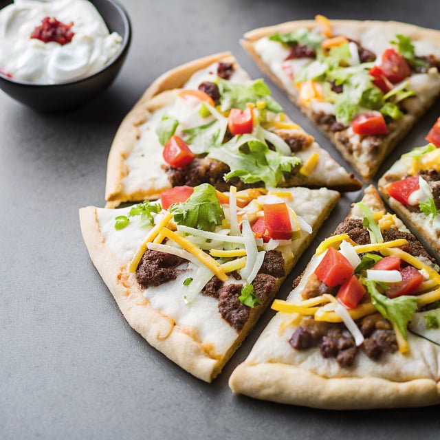 Easy Taco Pizza