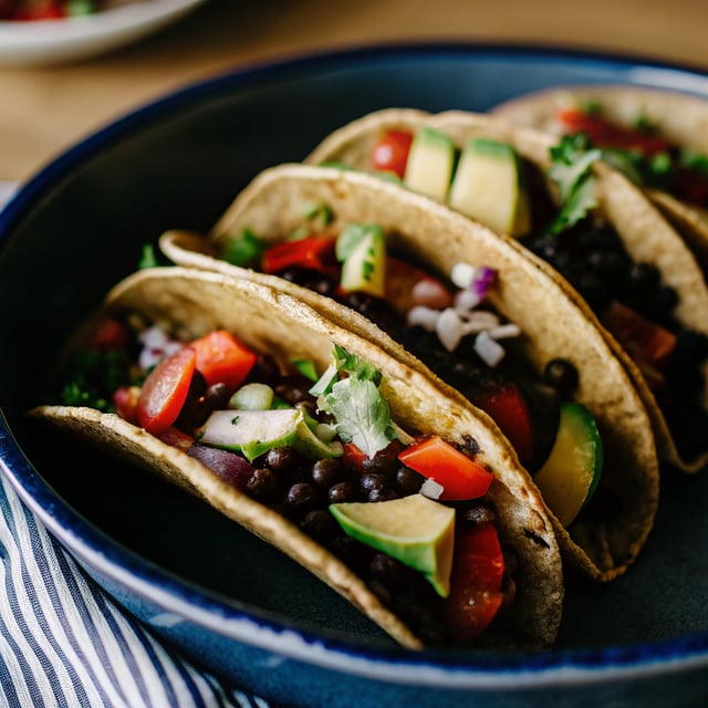 Easy Vegetarian Tacos