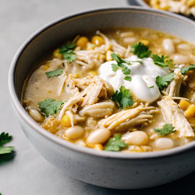 Easy White Chicken Chili