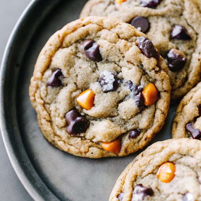 Espresso Toffee Chocolate Chip Cookies