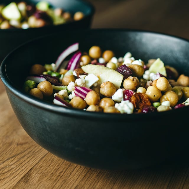Fall Chickpea Salad