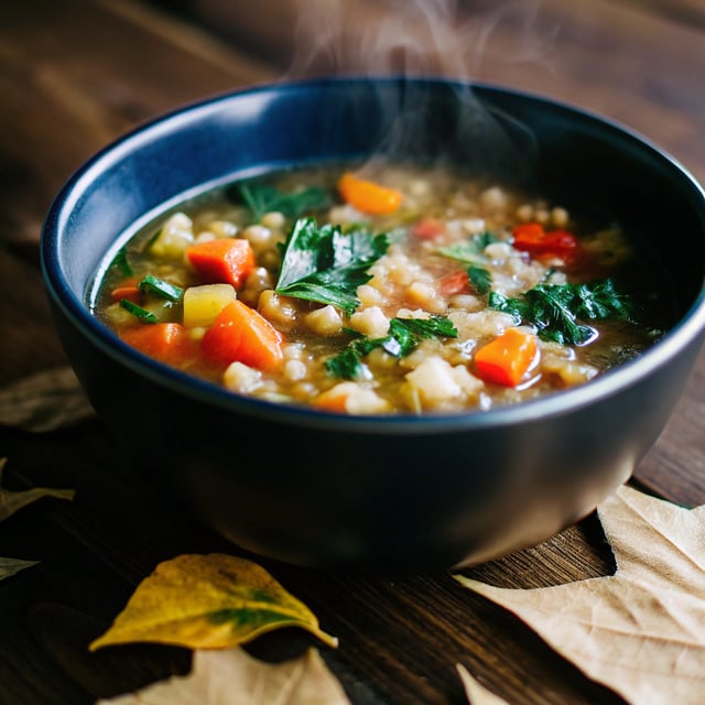 Fall Vegetable Quinoa Soup
