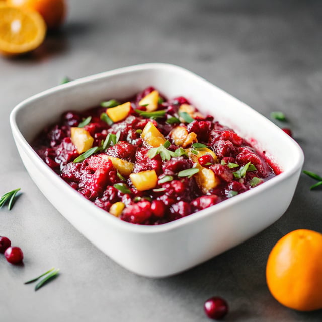 Fresh Cranberry Orange Sauce