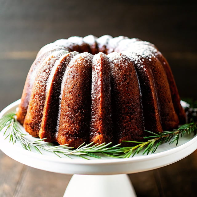 Gingerbread Bundt Cake