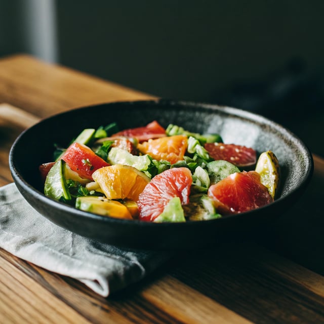 Grapefruit, Orange, and Avocado Salad