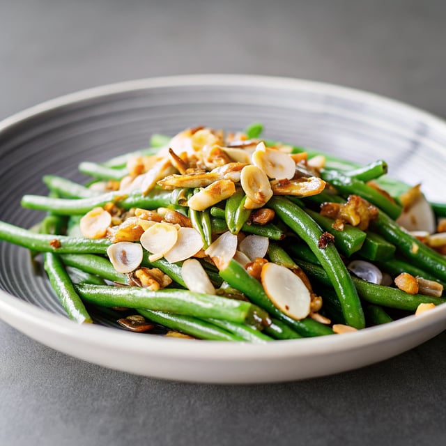 Green Beans Almondine