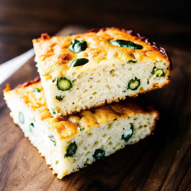 Green Chile Cheddar Cheese Cornbread
