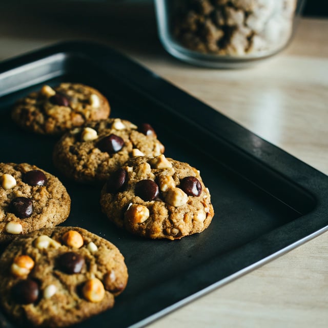 Hazelnut Toffee Chocolate Chip Cookies