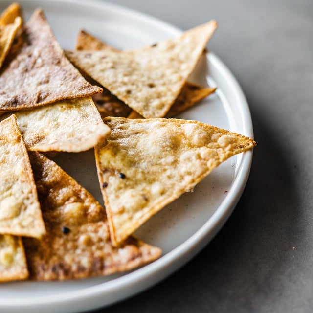 Homemade Baked Tortilla Chips