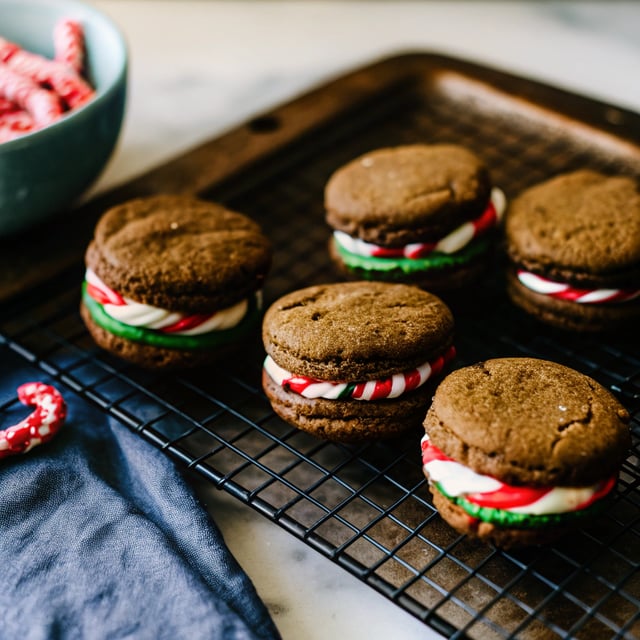 Homemade Peppermint Oreos