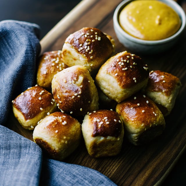 Homemade Soft Pretzel Bites