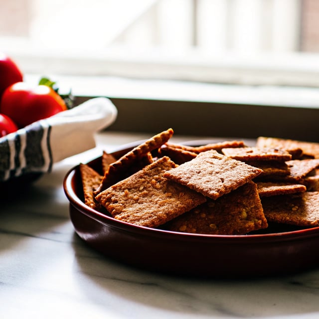 Homemade Wheat Thins
