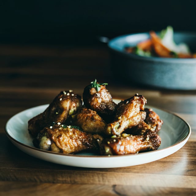 Honey BBQ Chicken Wings