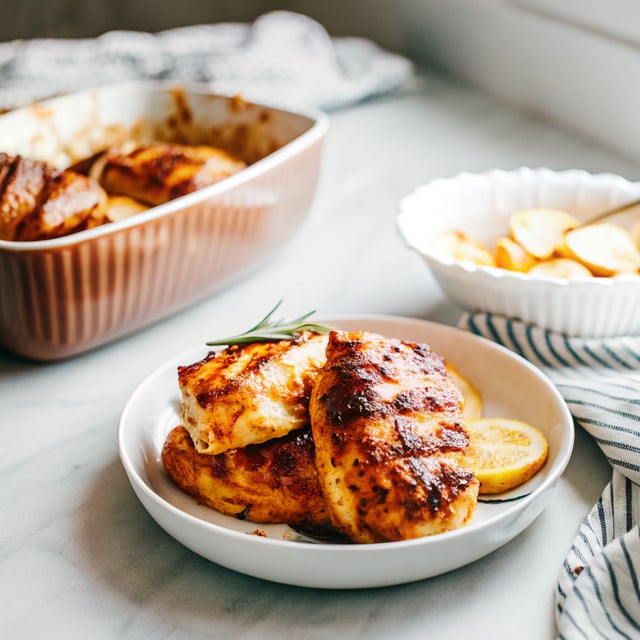 Honey, Lemon & Rosemary Grilled Chicken