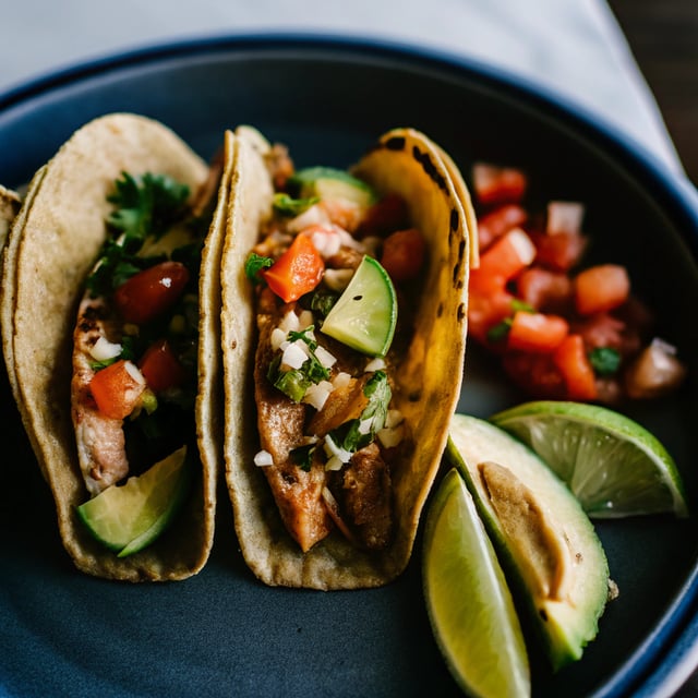 Honey Lime Salmon Tacos