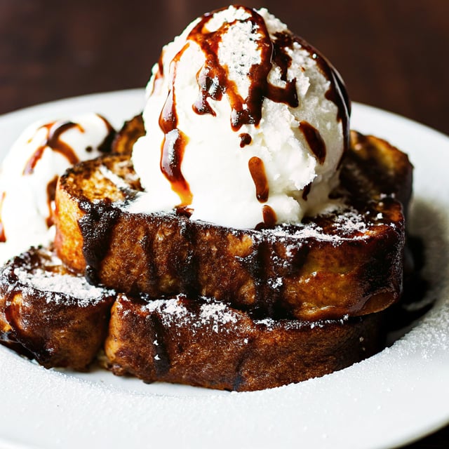 Ice Cream French Toast
