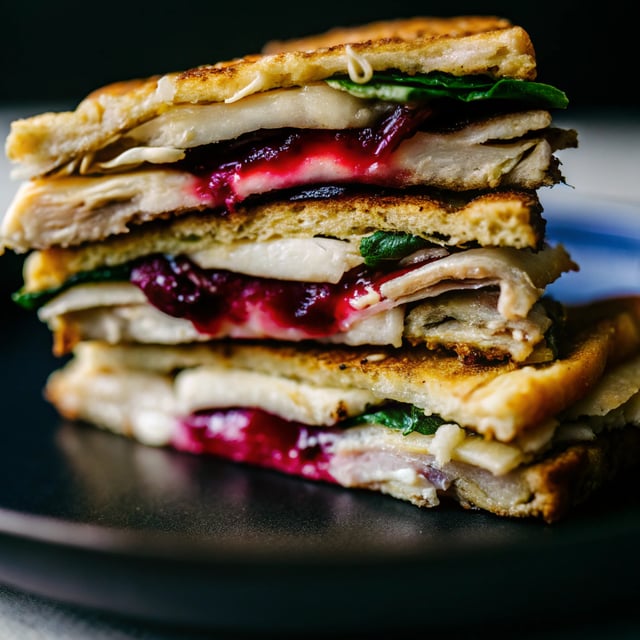 Leftover Turkey Cranberry Melts