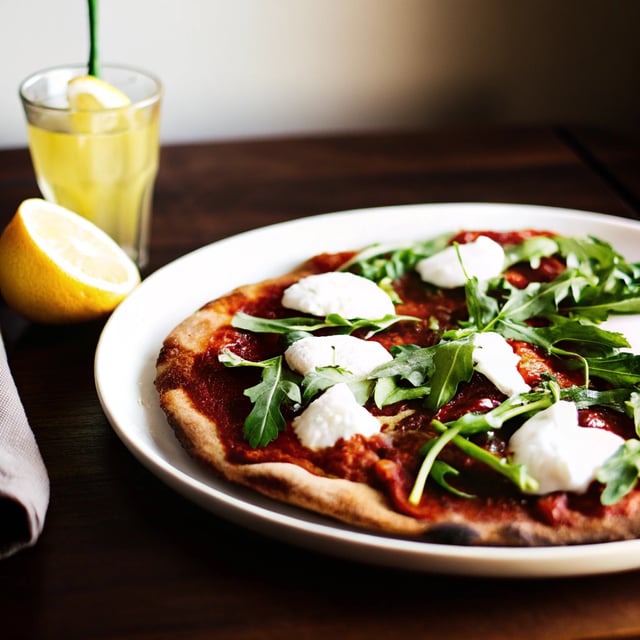 Lemon Arugula Pizza