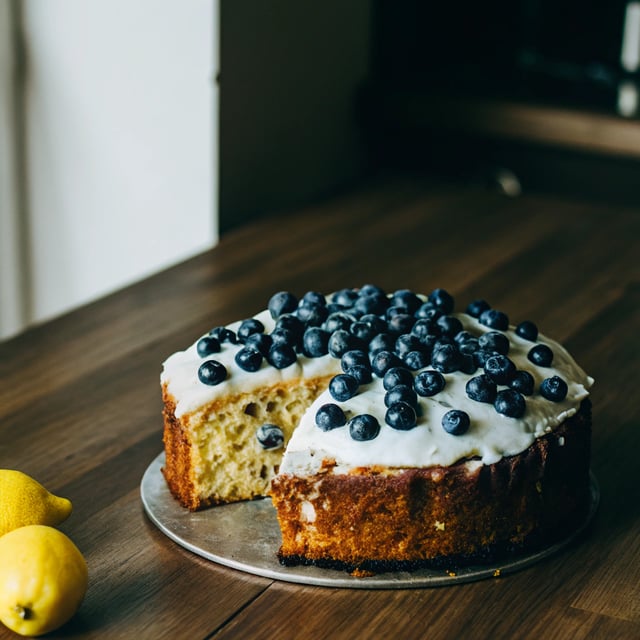 Lemon Blueberry Cake