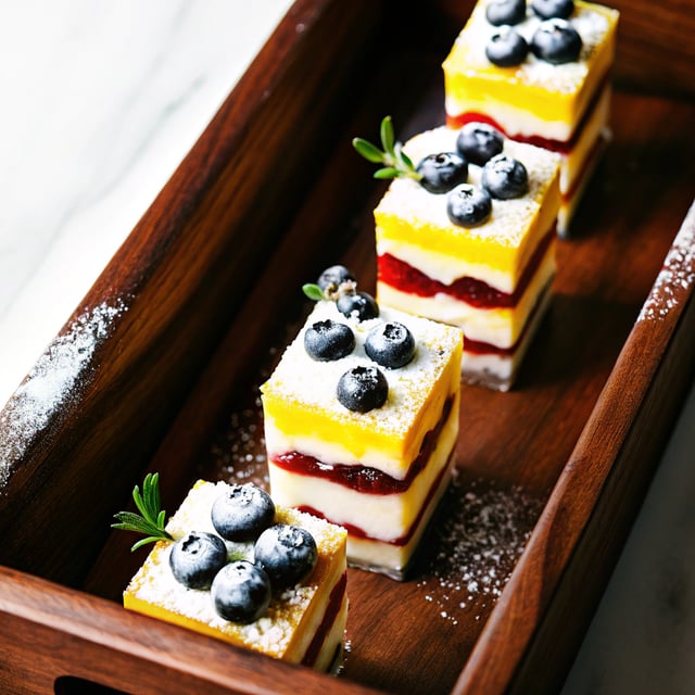 Lemon Blueberry Trifle